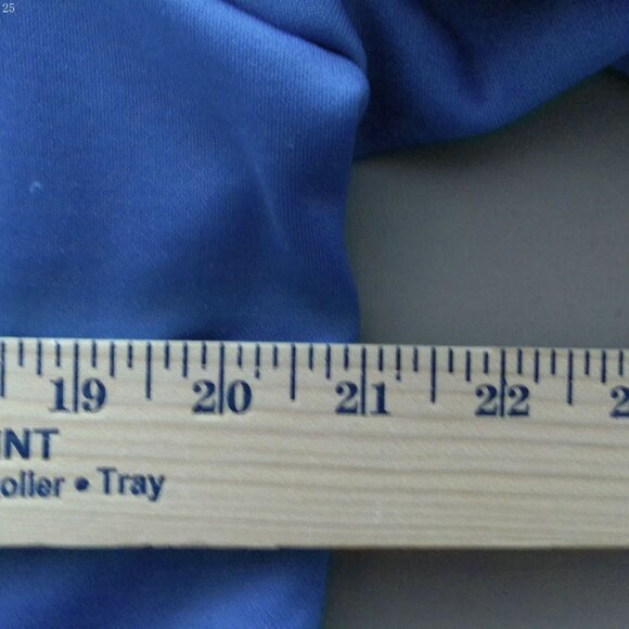 SPYDER Long Sleeve Hooded Zip-Up Ocean Blue w/White Color Blocking Jacket XL - Picture 10 of 11